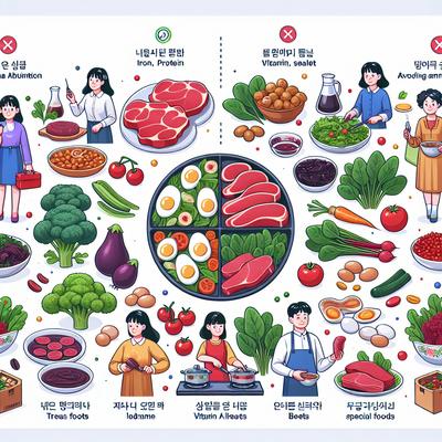 빈혈을 극복하는 스마트한 식단, 당신이 알아야 할 음식과 팁